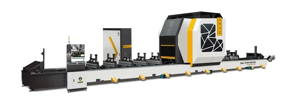 5 축 CNC 알루미늄 프로파일 가공 센터